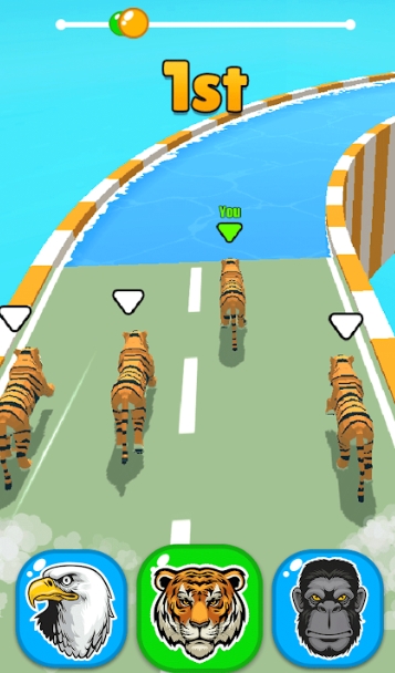 Animal Dash Track King Game