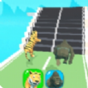 Animal Dash Track King Game