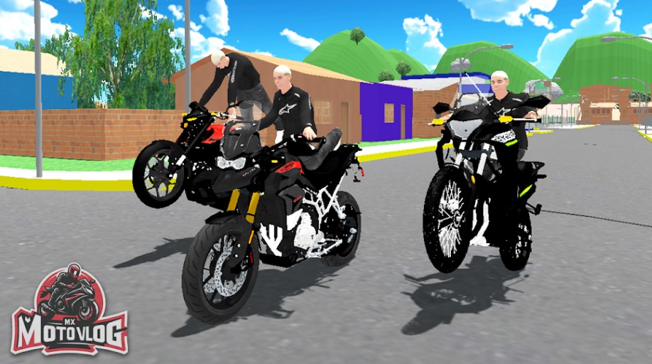 Professional Motorcycle Brazilian Stunt Race Game