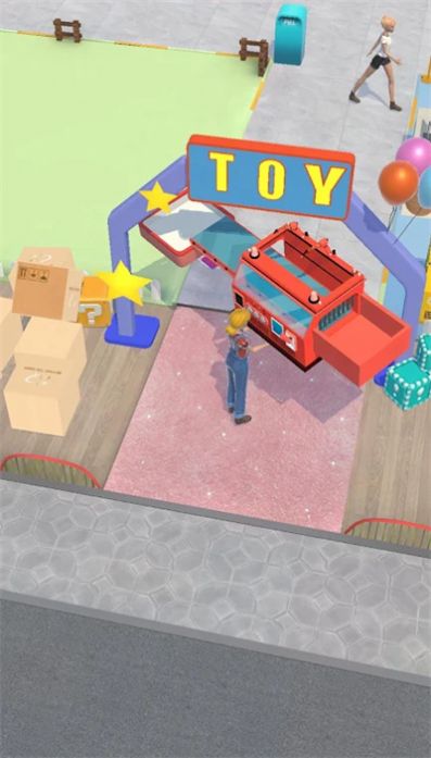 Juego de simulador de tienda de juguetes