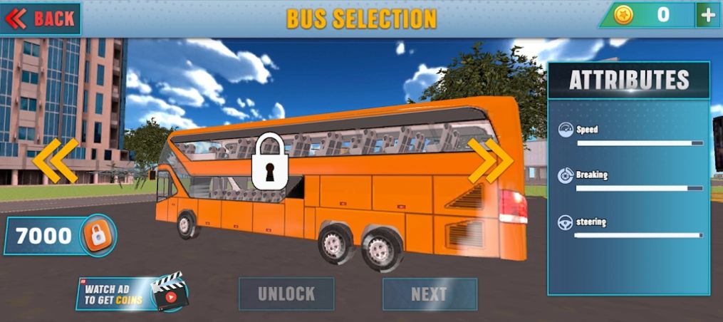 Bus Driving 3D Simulator Mobile Version