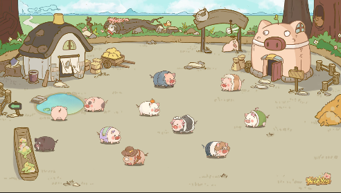 Издание в красном конверте Sunshine Pig Farm