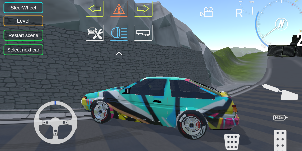 Extreme car accident mobile version