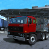 Europäische Bautransport-LKW-Simulator-Mobilversion