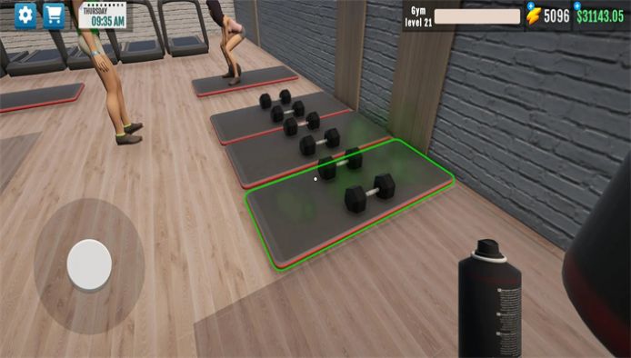 Gym Simulator 3D เวอร์ชั่นมือถือ