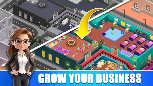 Idle Daycare Tycoon Game