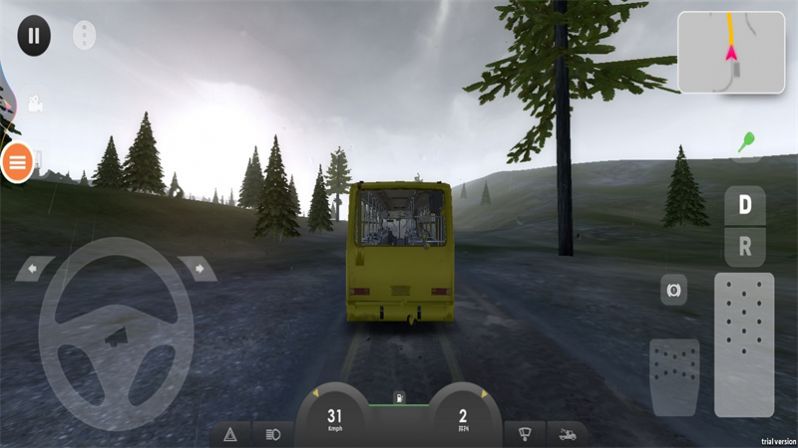 Bus driving simulator game