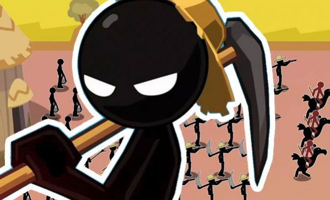 Integrierte Menüversion von Stickman Clash Evolution