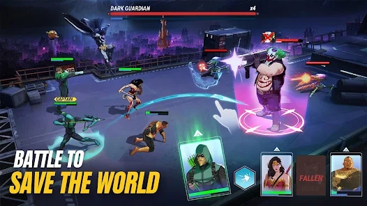 DC Legion of Darkness mobile game