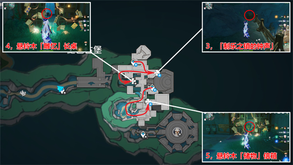 Complete list of locations of treasure chests in Genshin Impact: The Old Sea