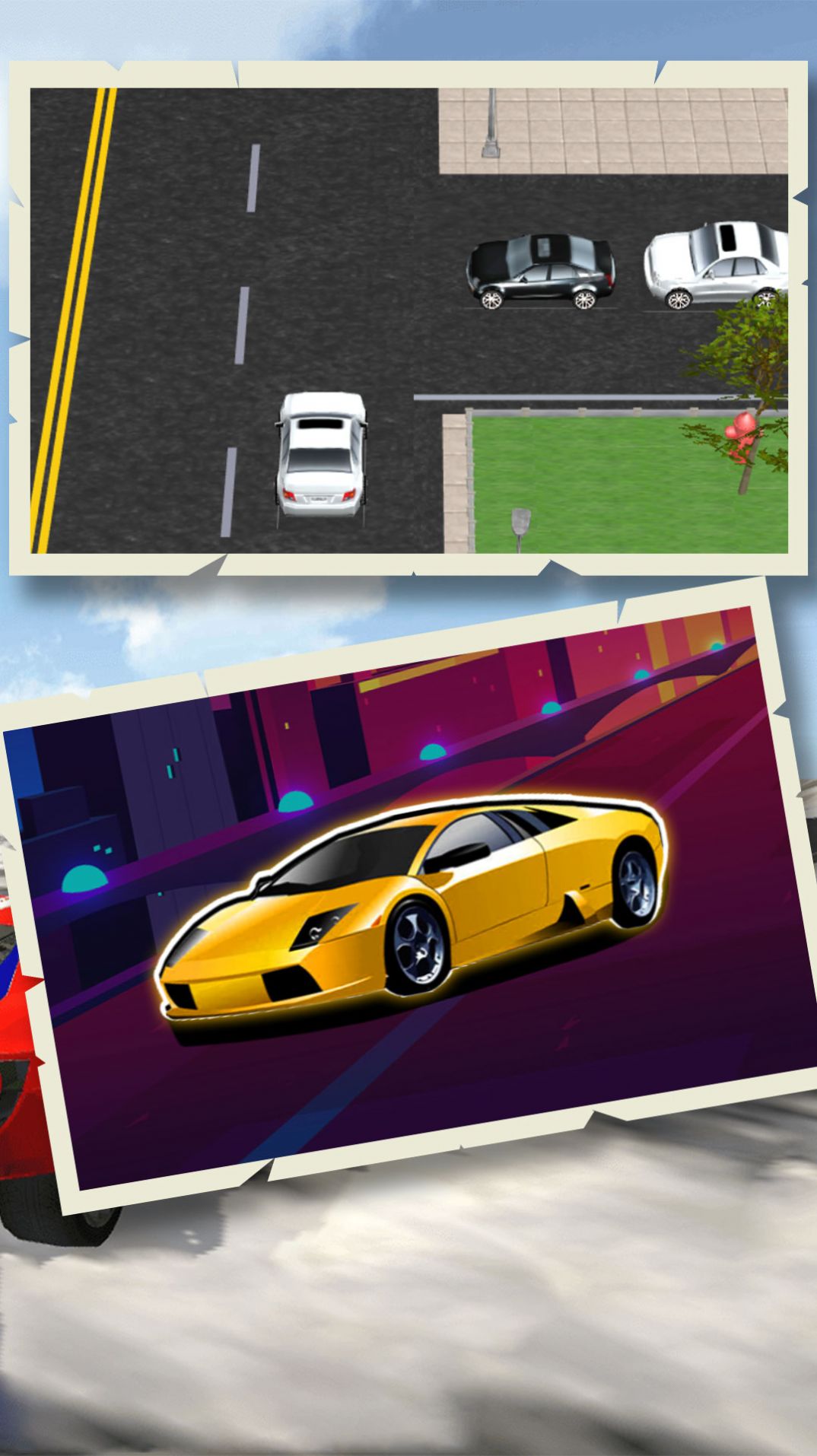 Control city vehicle commuting game