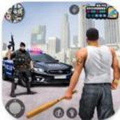 Police car cops vs robbers game