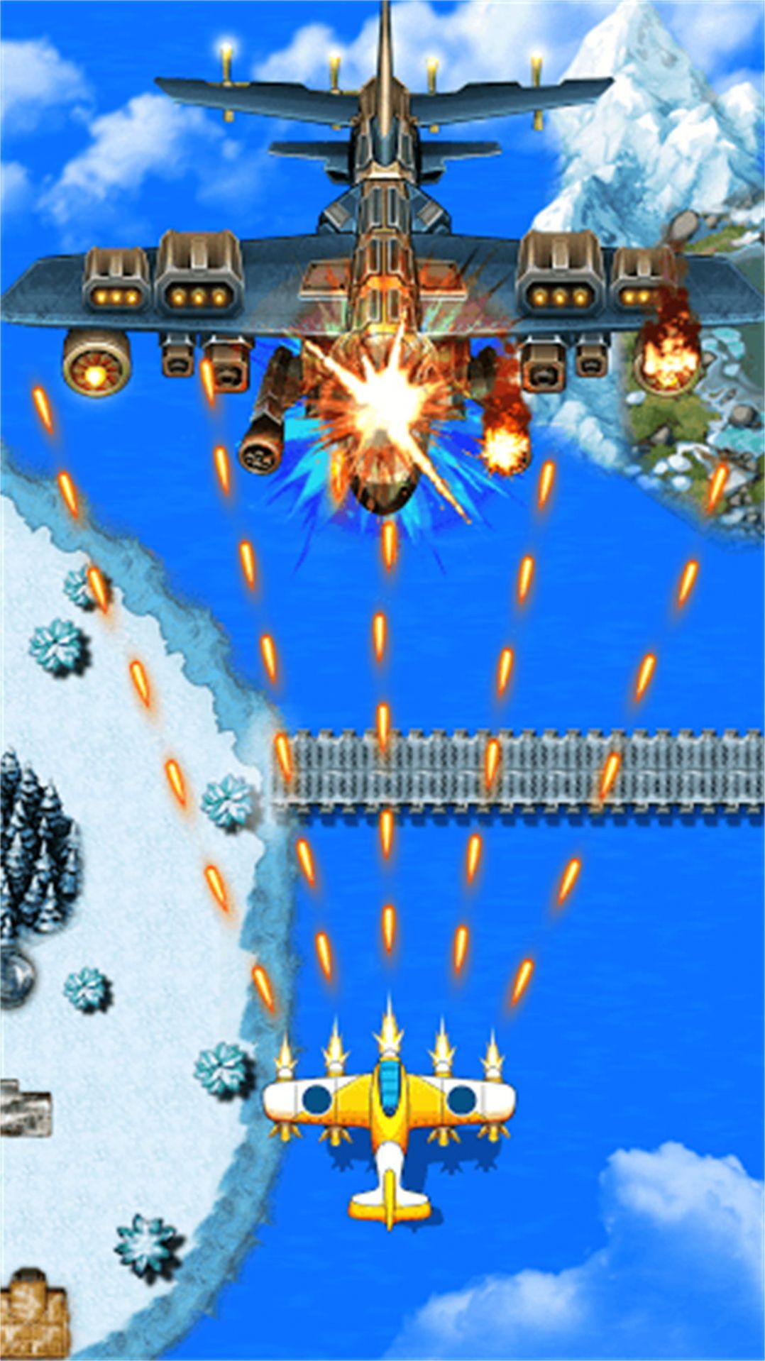 Flying Shooting Thunder Rush ad-free version