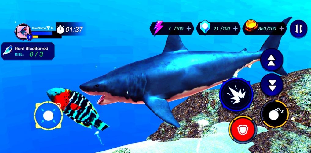 Shark Hunter Simulator Game