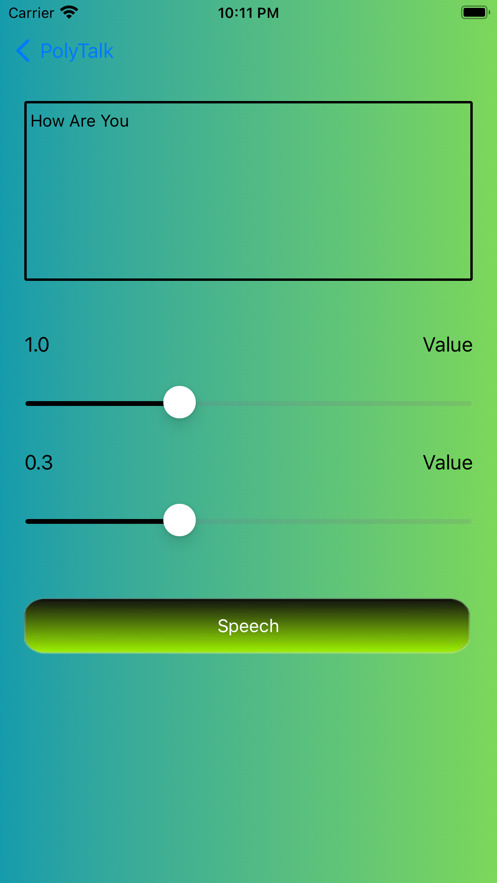 Polytechnische Sprach-App