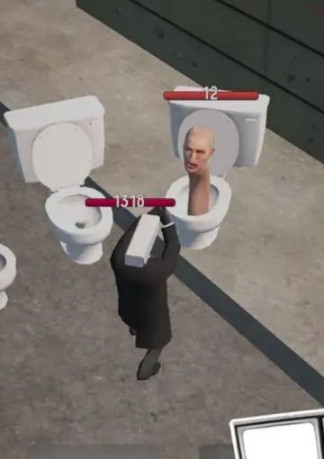 Toilet Man Fight Ad-Free Version