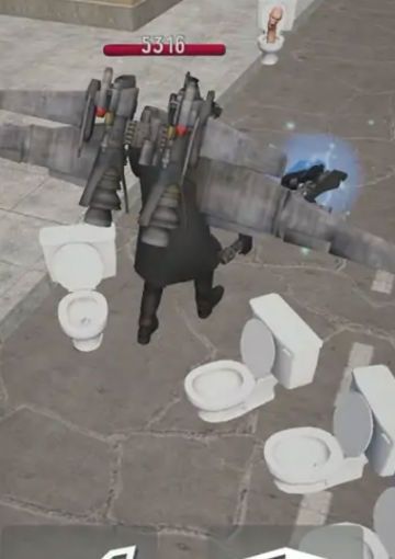 Toilet Man Fight Ad-Free Version