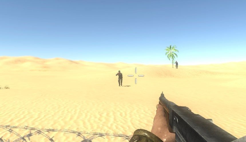 Desert 1943 mobile game