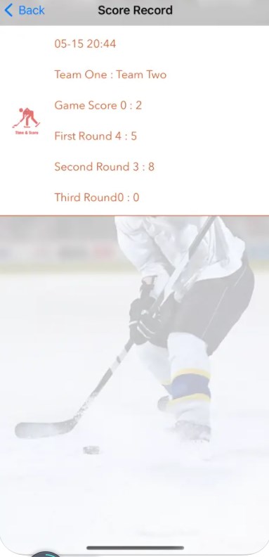 IceHockeyTimingScoring app