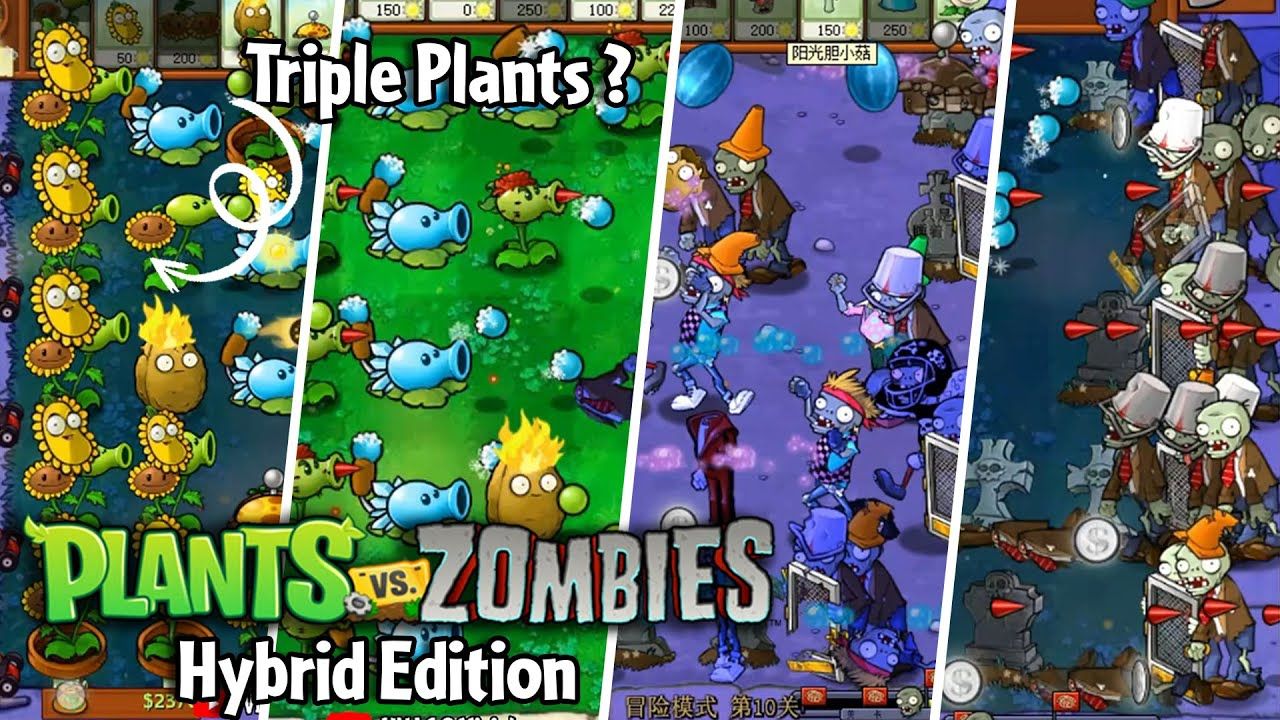 Plants vs Zombies Hybrid mobile version