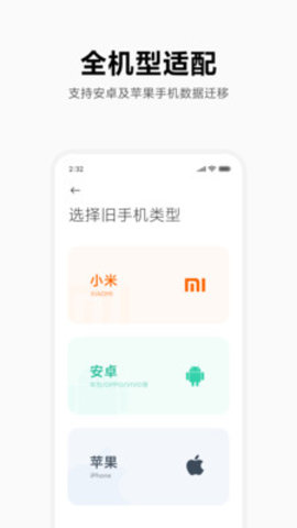 APPLICATION de remplacement de téléphone Xiaomi