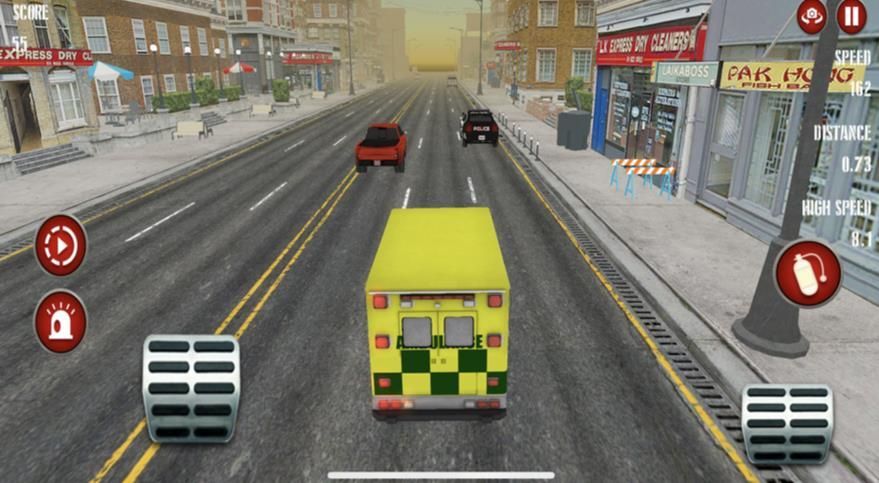 Emergency Ambulance Rescue Driving Game