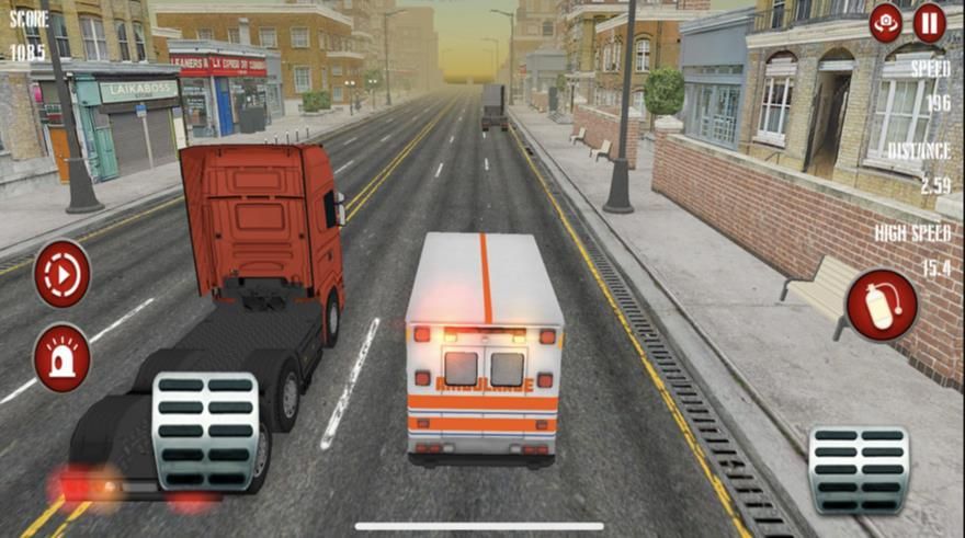 Emergency Ambulance Rescue Driving Game