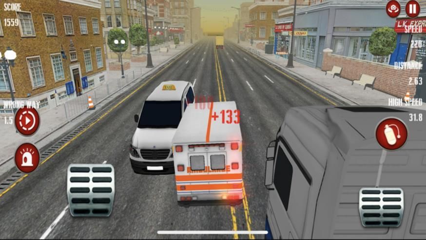 Emergency Ambulance Rescue Driving Game