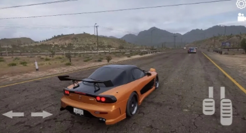 Game seluler simulator mengemudi RX7