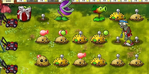 Plants vs. Zombies fusion version with all plants combined