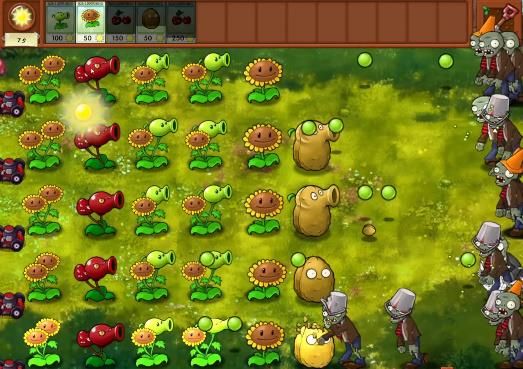 Jeu de fusion Plantes contre Zombies