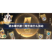 What activities will be held on the first anniversary of Nishuihan mobile game?