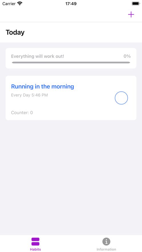 ES-Every Day Habit app