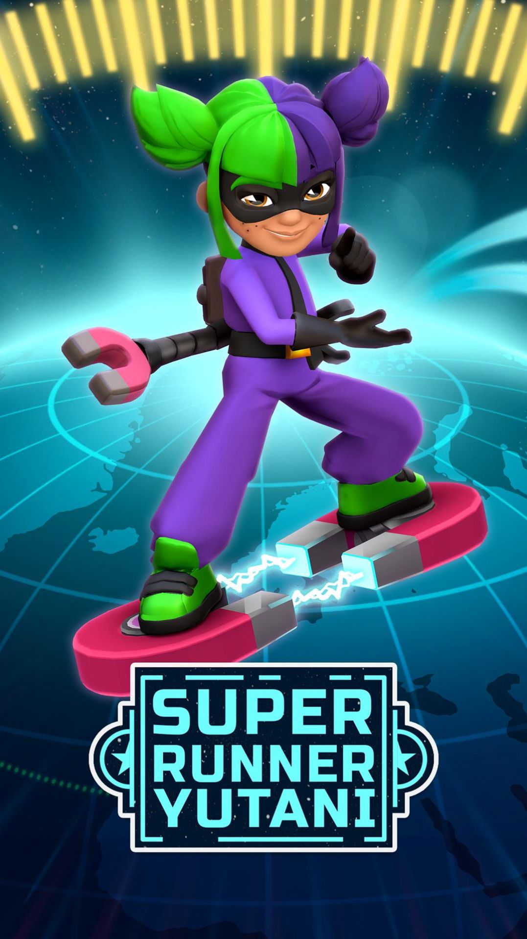 subwaysurfers built-in menu with adjustable speed