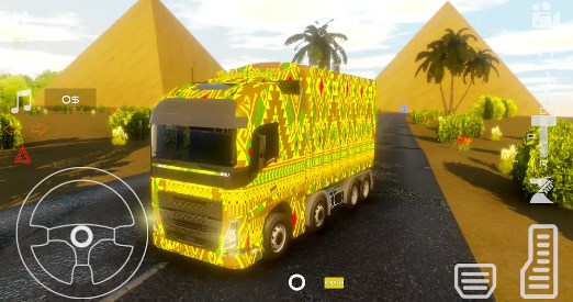 Jeu de simulation de camionnage africain