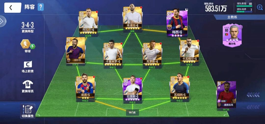 Thoughts on the strongest lineup in the league [La Liga]