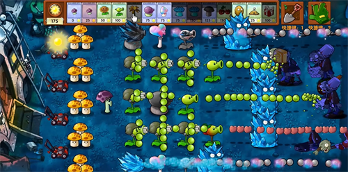 Plantas vs.Zombies Edición Fusión Edición Noche Oscura