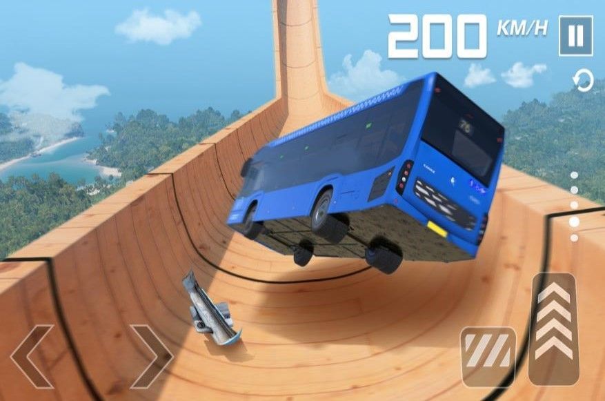 Simulation Bus Driving Game