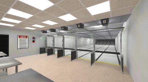 Shooting range game