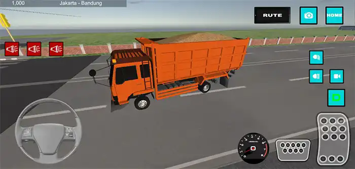 Sand Truck Simulator Mobile Version