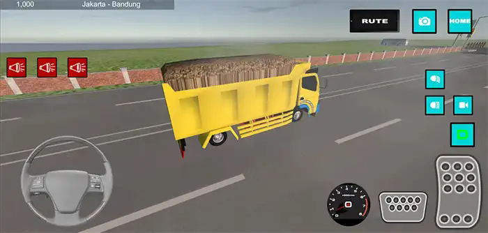 Sand Truck Simulator Mobile Version