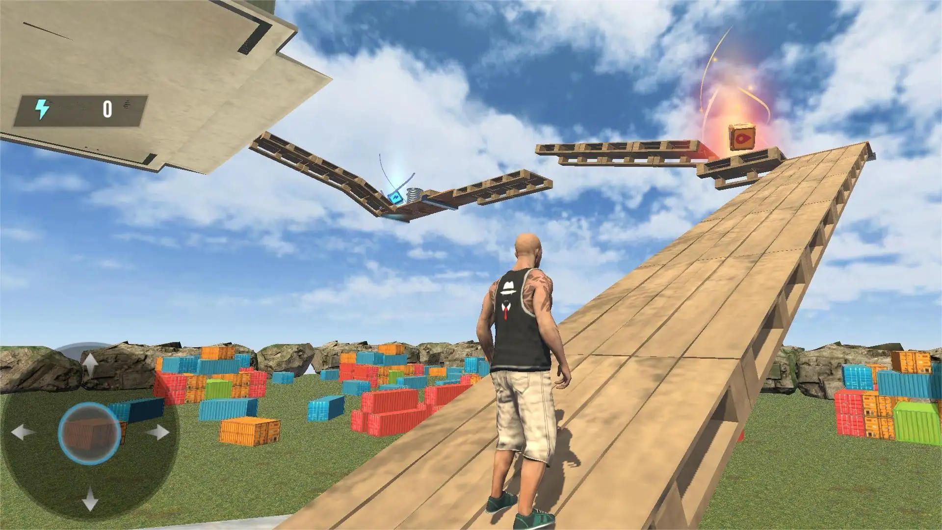 Rise versión móvil de parkour 3D