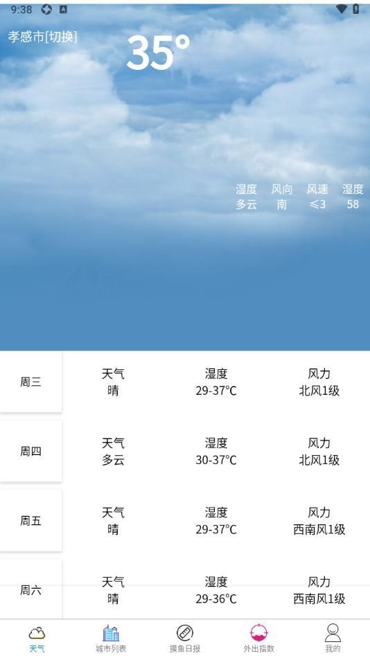 Chuangzhi Weather App