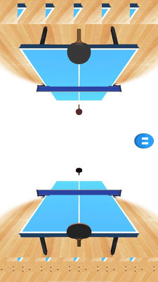 Simulated table tennis free