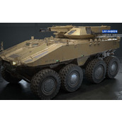 Que fait le véhicule antiaérien Delta Operations Vehicle LAV-AA ?