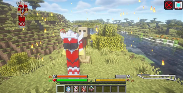 Rencana Penyelesaian Pahlawan Minecraft Tokusatsu