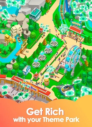 Idle theme park tycoon