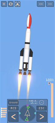 rocket simulation space program