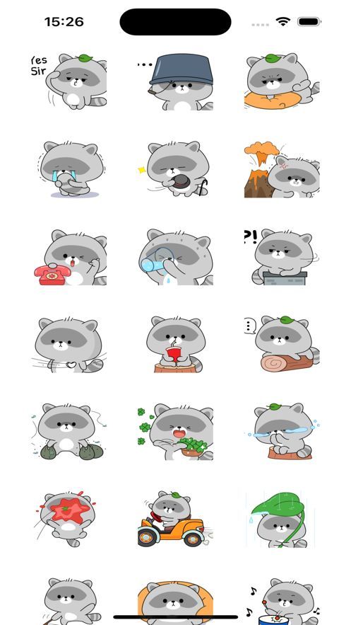 Raccoon Daily Mood app