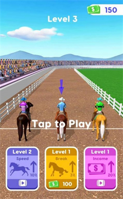 Arena balap kuda 3d gratis